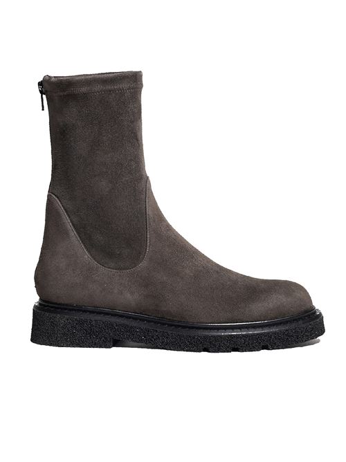 Suede ankle boot with zip GUGLIELMO ROTTA | KRISALYNCAMOSCIOGRAPHITE